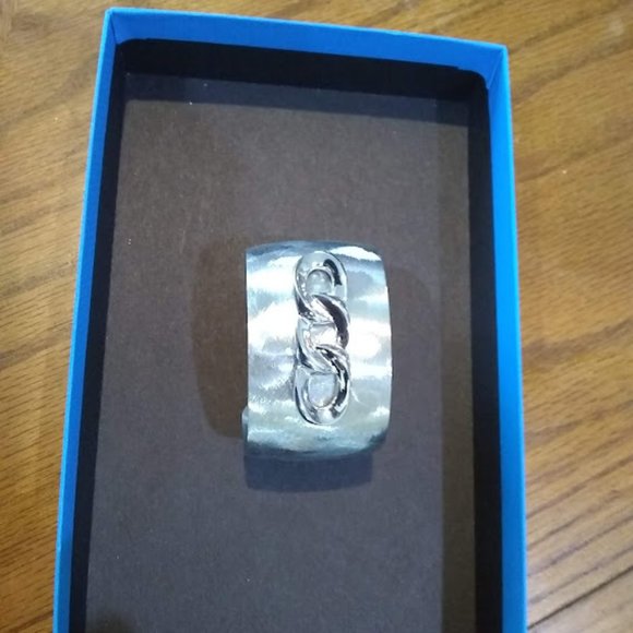 Stainless Steel Chain cuff bracelet - Picture 5 of 5